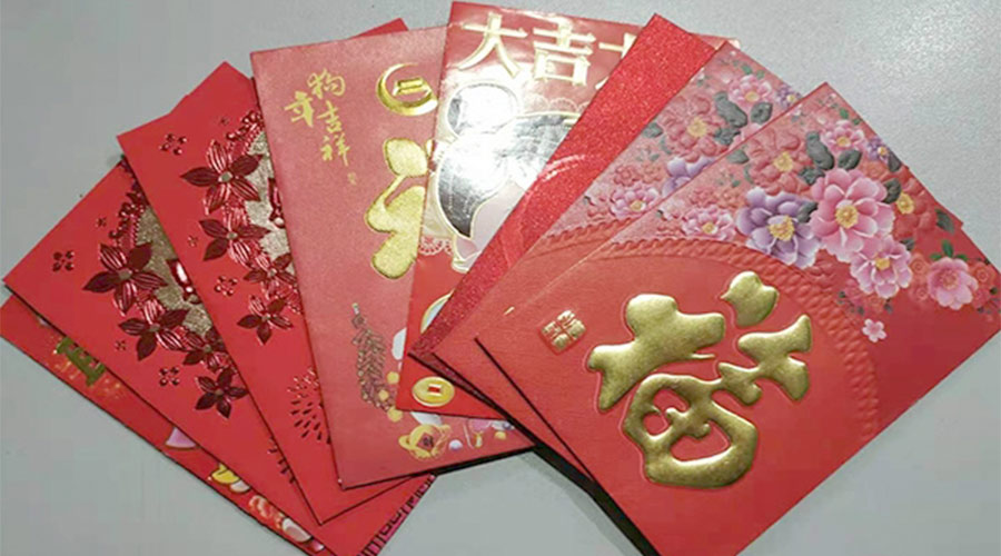 開工好彩頭！金環(huán)電器銷售部為員工派發(fā)開工紅包！